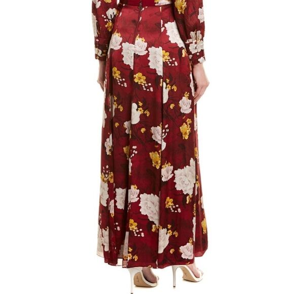 Alice + Olivia Athena Silk Maxi Pleated Skirt - Picture 6 of 11